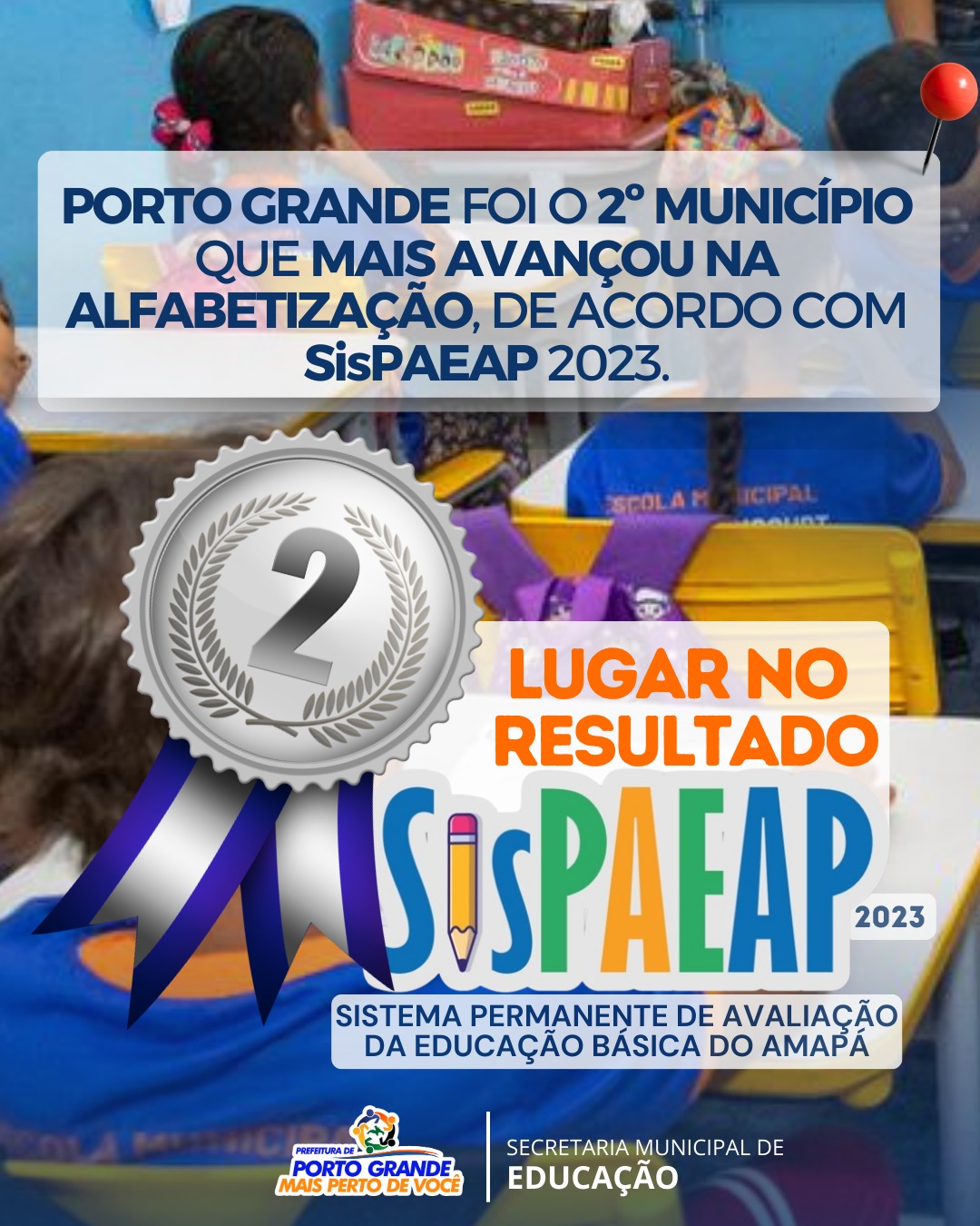 RESULTADOS DA AVALIAÇÃO SISPAEAP - EDUCAÇÃO